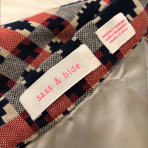 Sass & Bide Talking Voices Fringe Mini Skirt Size 6 - Picture 5 of 9